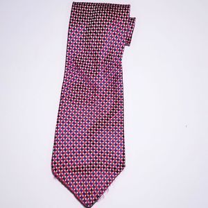 #H Nautica Mens Red Black Neck Tie From Macy's